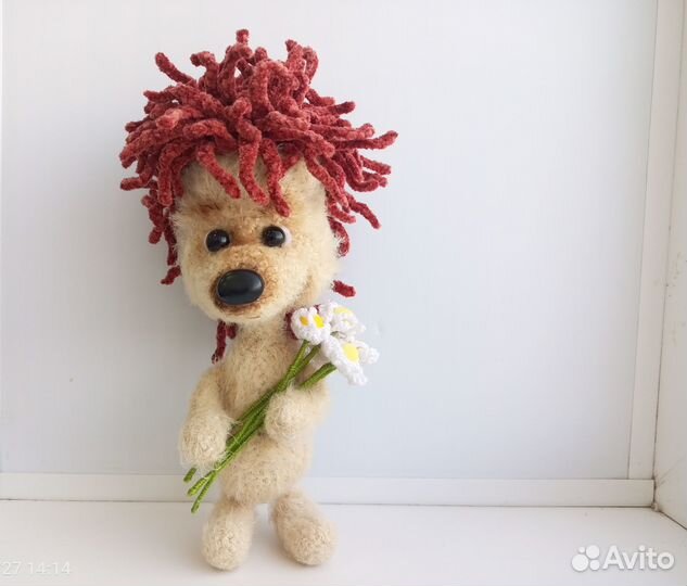 Вязанный ёжик