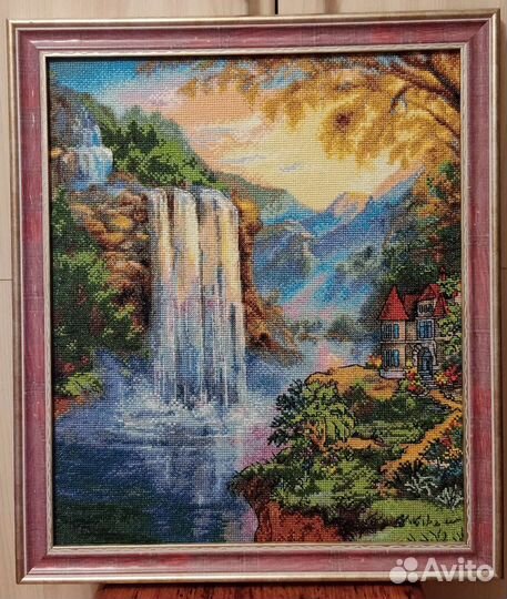 Картина крестиком.