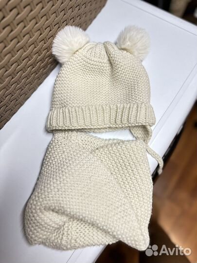 Шапка и снуд для девочки