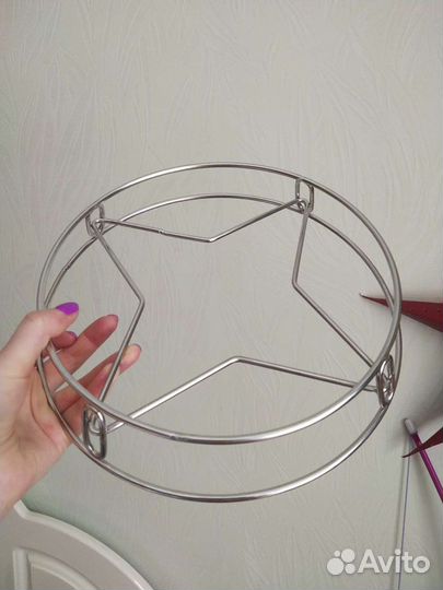 Подставка под горячее металл