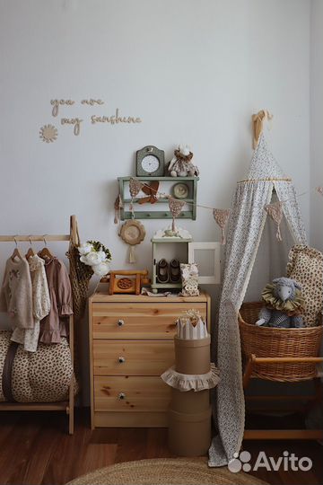 Плетеная люлька из лозы