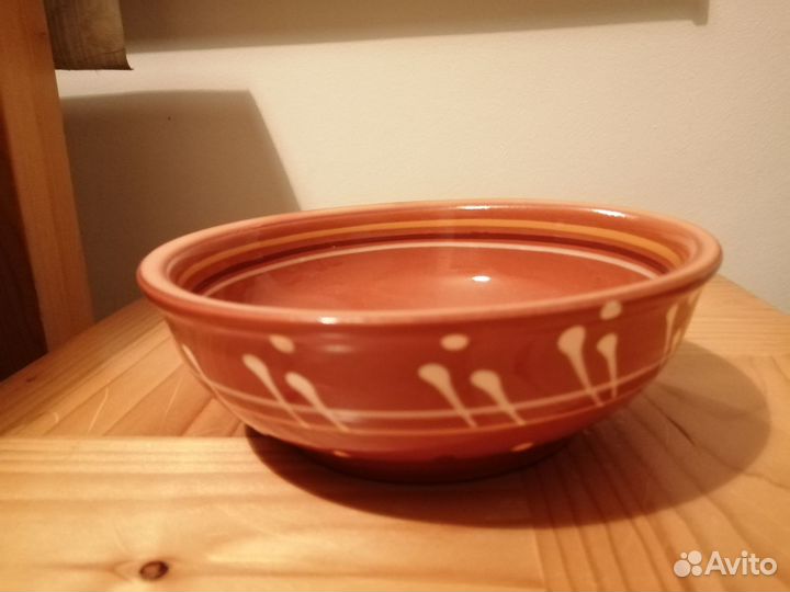 Горшочки и миска керамические