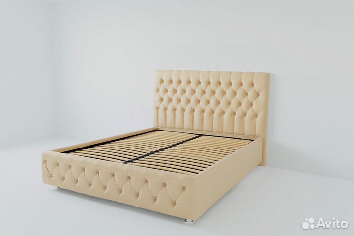 Кровать двуспальная. Гарантия 18 мес