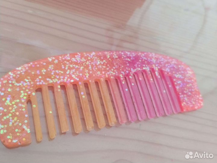 Гребень из эпоксидной смолы