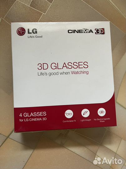 3d очки lg