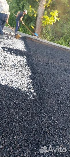 Укладка асфальта
