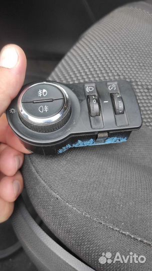 Блок управления светом chevrolet cruze