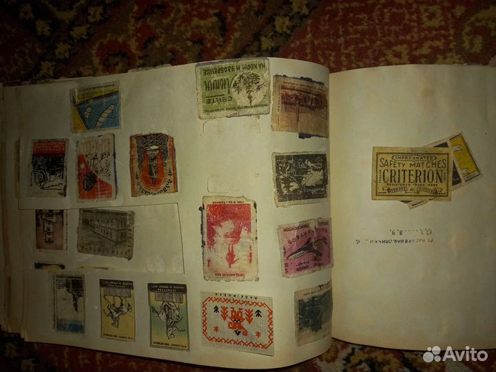 Этикетки от спичек СССР