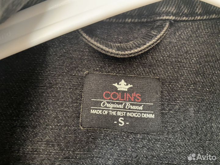 Джинсовая куртка colins s/m оверсайз