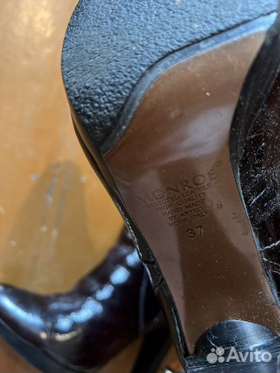 Сапоги осень весна женские 37 новые