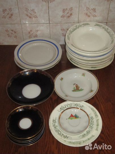 Посуда СССР и более поздняя, ч.2