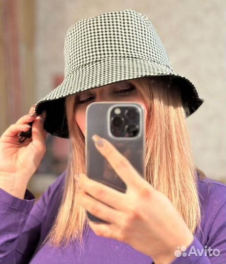 Панама женская двухсторонняя. Новая. House