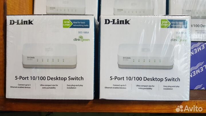 Коммутатор D-link DES-1005A