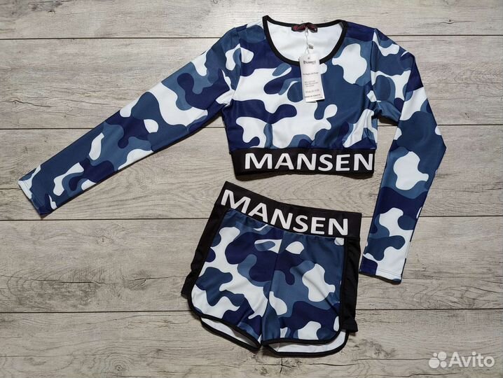 Костюм шорты и топ