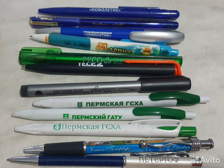 Шариковые ручки 90-ые и начало 2000-ые