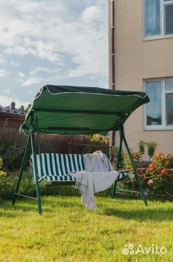 Качели садовые большие