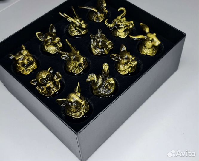 Рюмки перевертыши 12 шт в Подарочной Коробке