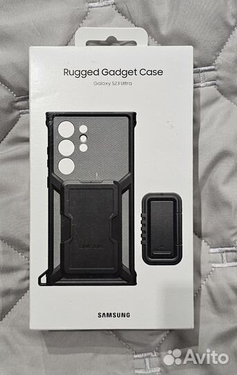 Чехол Samsung Rugged Gadget Case S23 Ultra титан