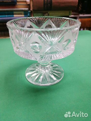 Конфетница хрусталь СССР