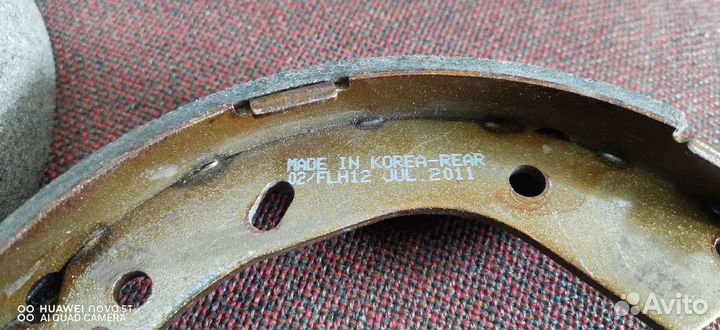 Тормозные колодки hyundai getz