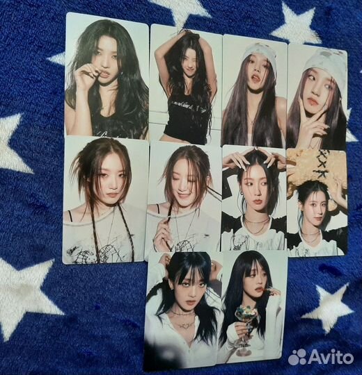 Кпоп карточки с (G) I-DLE эра I feel