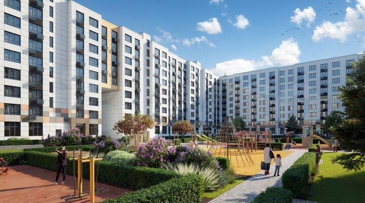 2-к. квартира, 51,9 м², 8/9 эт.