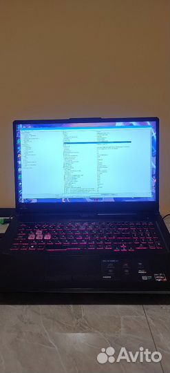 Asus tuf gaming a17 fa706l