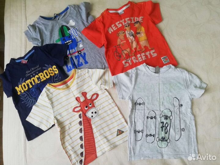 Детские вещи пакетом на мальчика 2-3 года