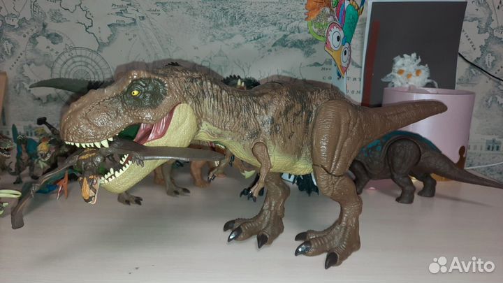 Динозавры jurassic world (Скорпиус)