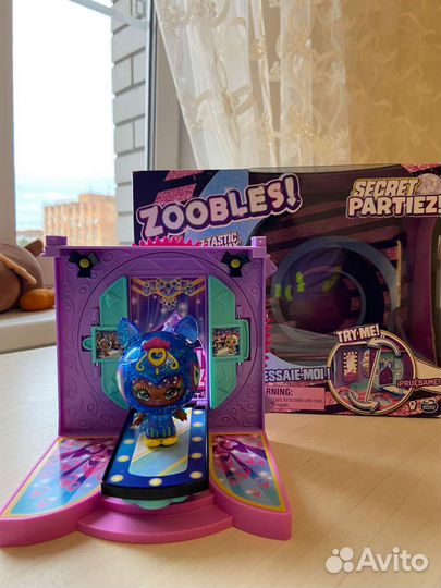 Набор игровой zoobles Вечеринка за кулисами