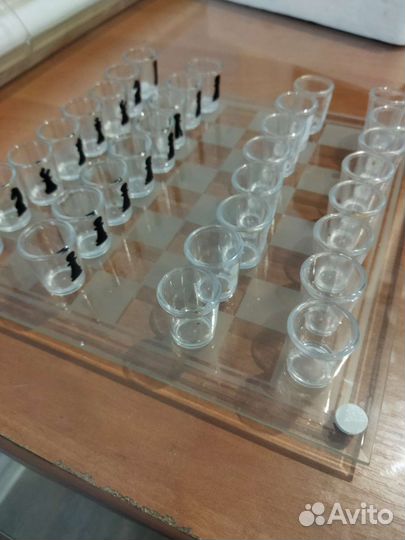 Шахматы рюмки