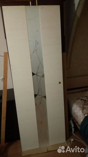 Дверь межкомнатная массив подвесная