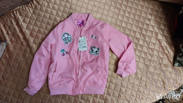 Ветровка для девочки 116 новая