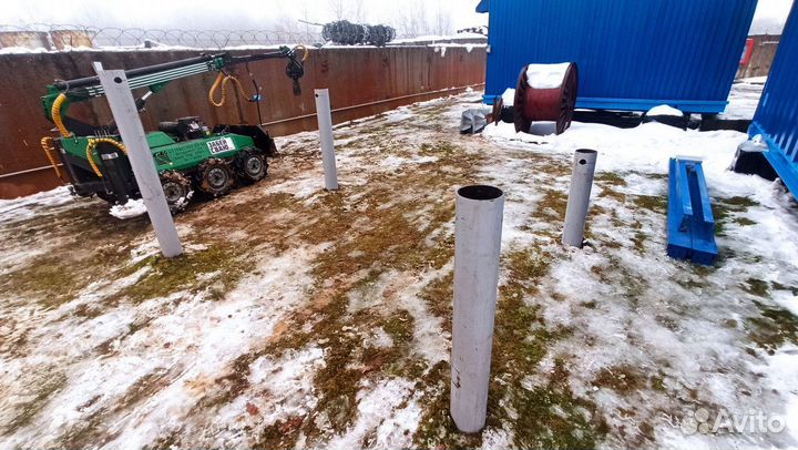 Винтовые сваи / Фундамент для дома под ключ