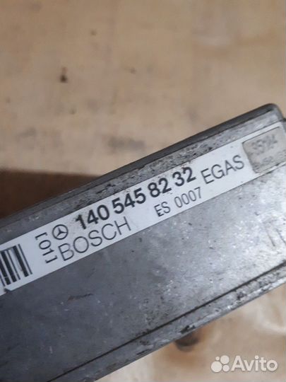 Блок управления egas 140 545 82 32 мерседес 140