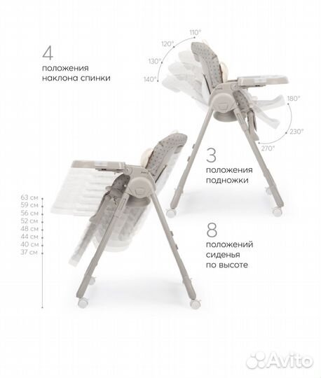 Стульчик happy baby