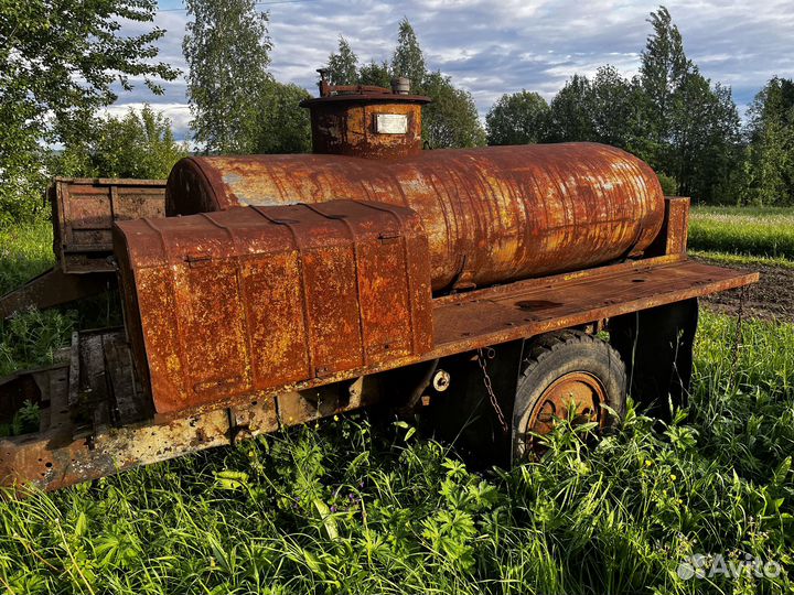 Бочка для воды на колесах