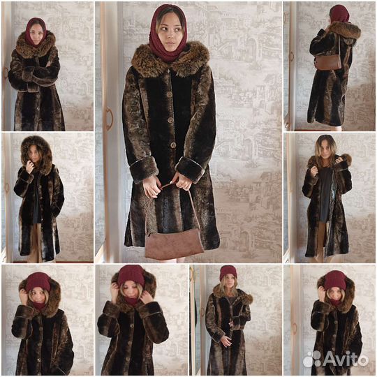 Шуба мутоновая 48- 50 размер
