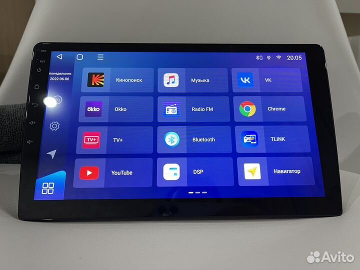 Магнитола андроид Dogma D2 3/32 на любое авто