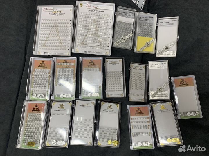 Пучки для наращивания ресниц