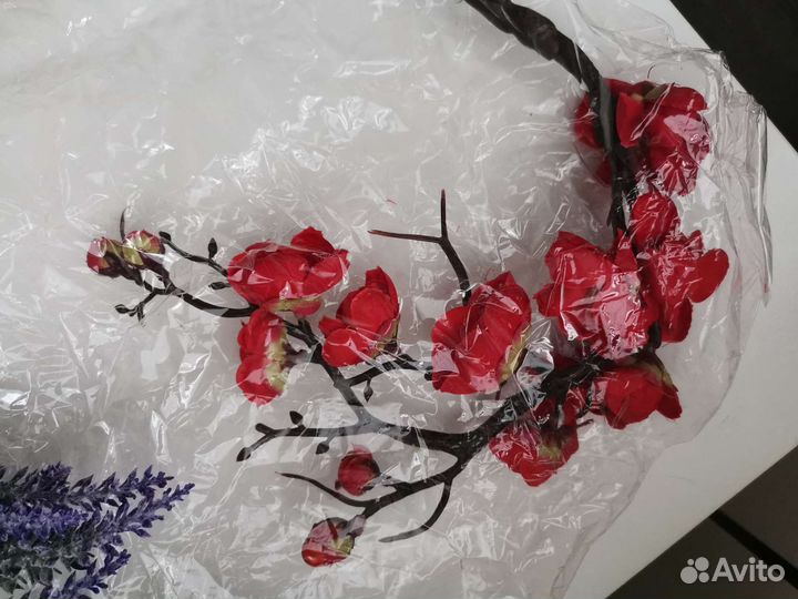 Искусственные цветы для декора