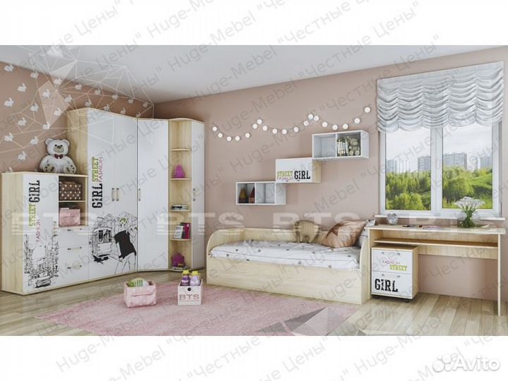 Кровать. Новая детская кровать