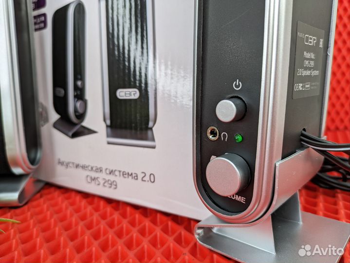 Колонки компьютерные CBR 60вт