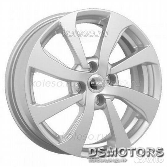 Диски кс893 6.0/16 4x100 ET37 d60.1 сильвер