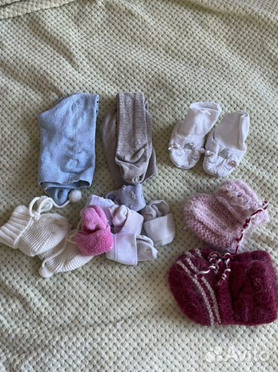 Пакет фирменных вещей на девочку от 6 мес