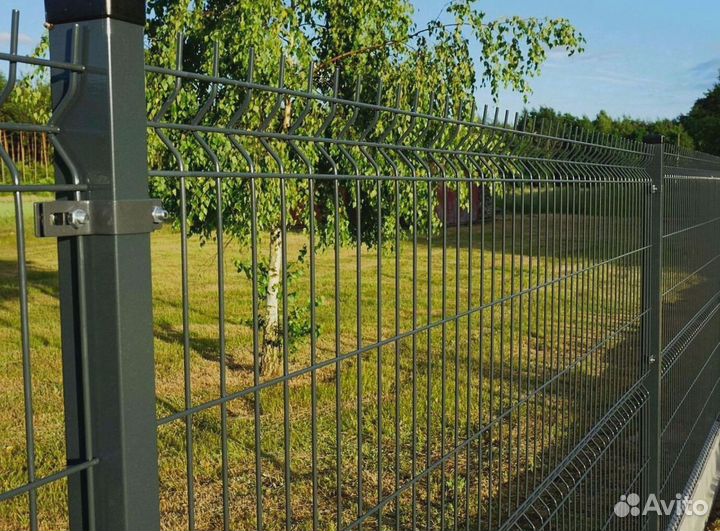 3Д сетка гиттер для забора