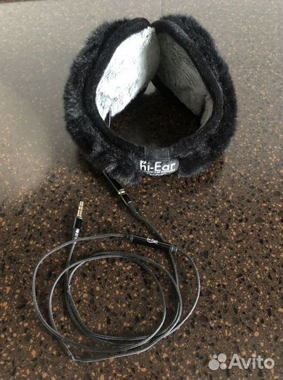 Детские меховые наушники
