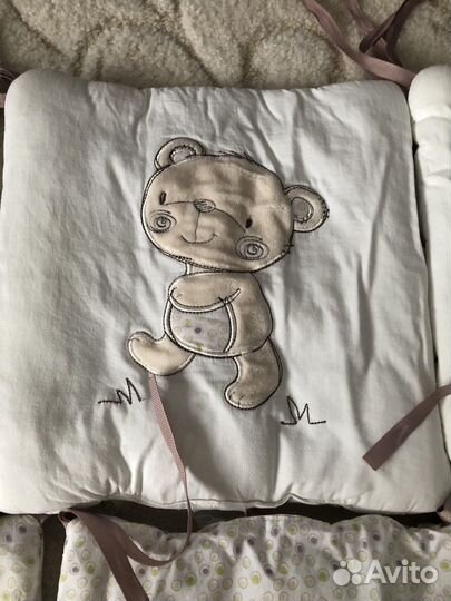 Бортики в детскую кроватку