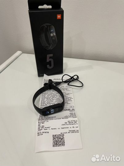 Фитнес-браслет Xiaomi Mi Smart Band 5