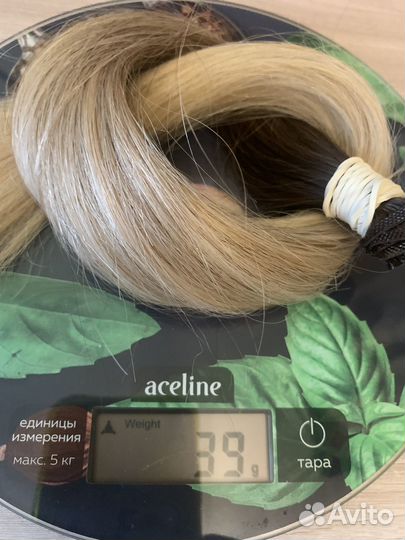 Волосы для наращивания бу